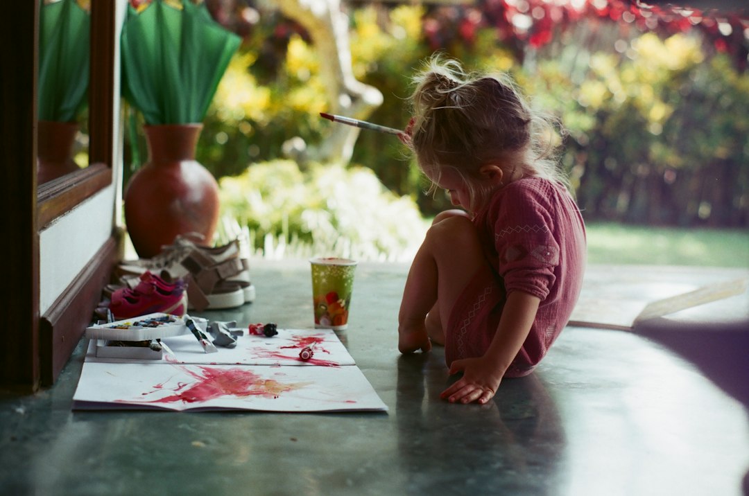 painting with feathers